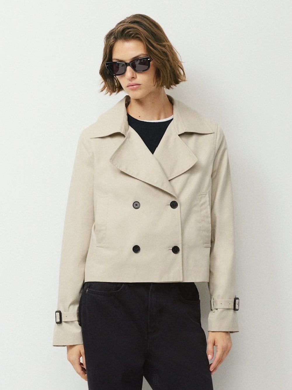 The Esquire Short Trench Coat - City Twill